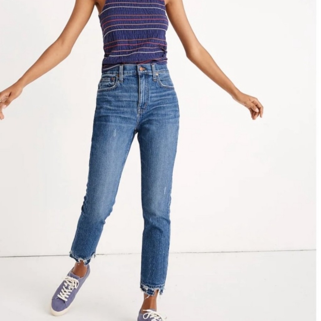 Nwt | Madewell High Rise Slim Boy Jean